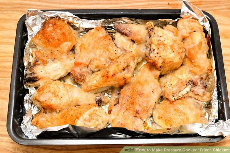 Pressure Cooking Fried Chicken Recipes
 Make Pressure Cooker "Fried" Chicken Recipe