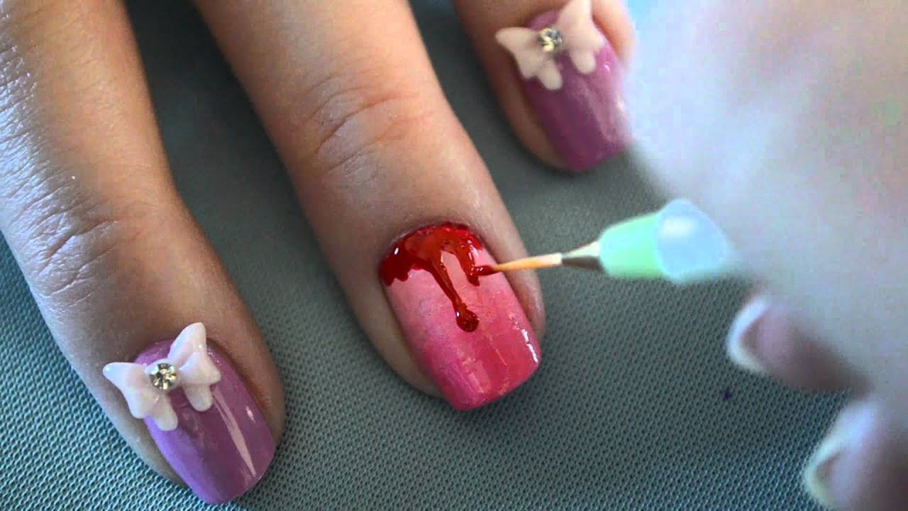 5. "Pretty Little Liars" Inspired Nail Designs - wide 9