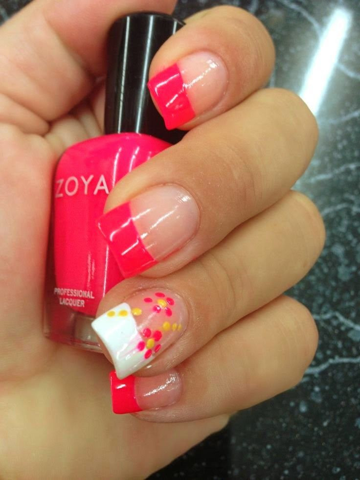 Pretty Nail Designs For Summer
 Simple and Sweet Nail Arts for Beginners
