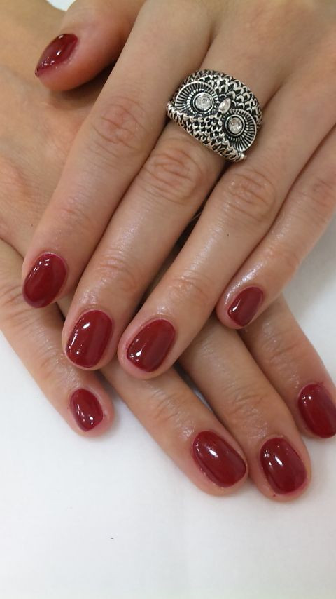 Pretty Red Nails
 nails simple and perfect nails in 2019