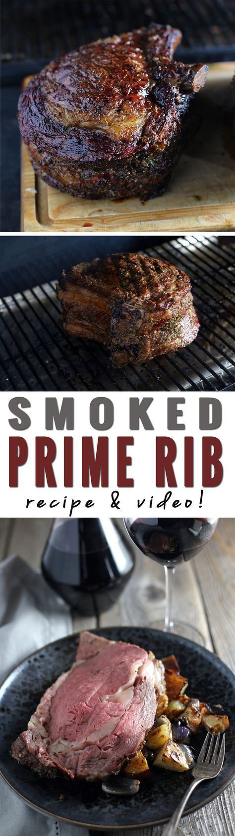 Prime Rib Roast On Pellet Grill
 Smoked Prime Rib recipe and video Recipe