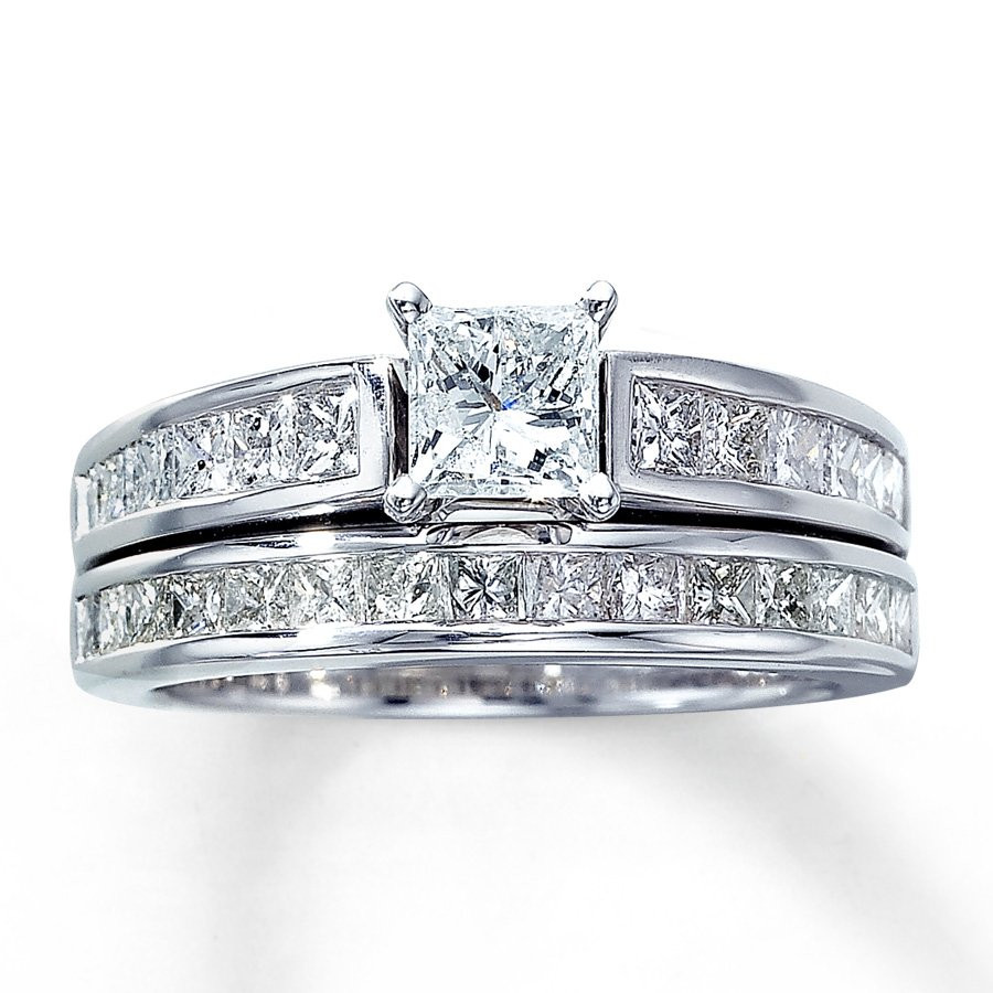 Princess Cut Bridal Ring Sets
 Princess Cut Diamond Wedding Ring Sets Wedding and