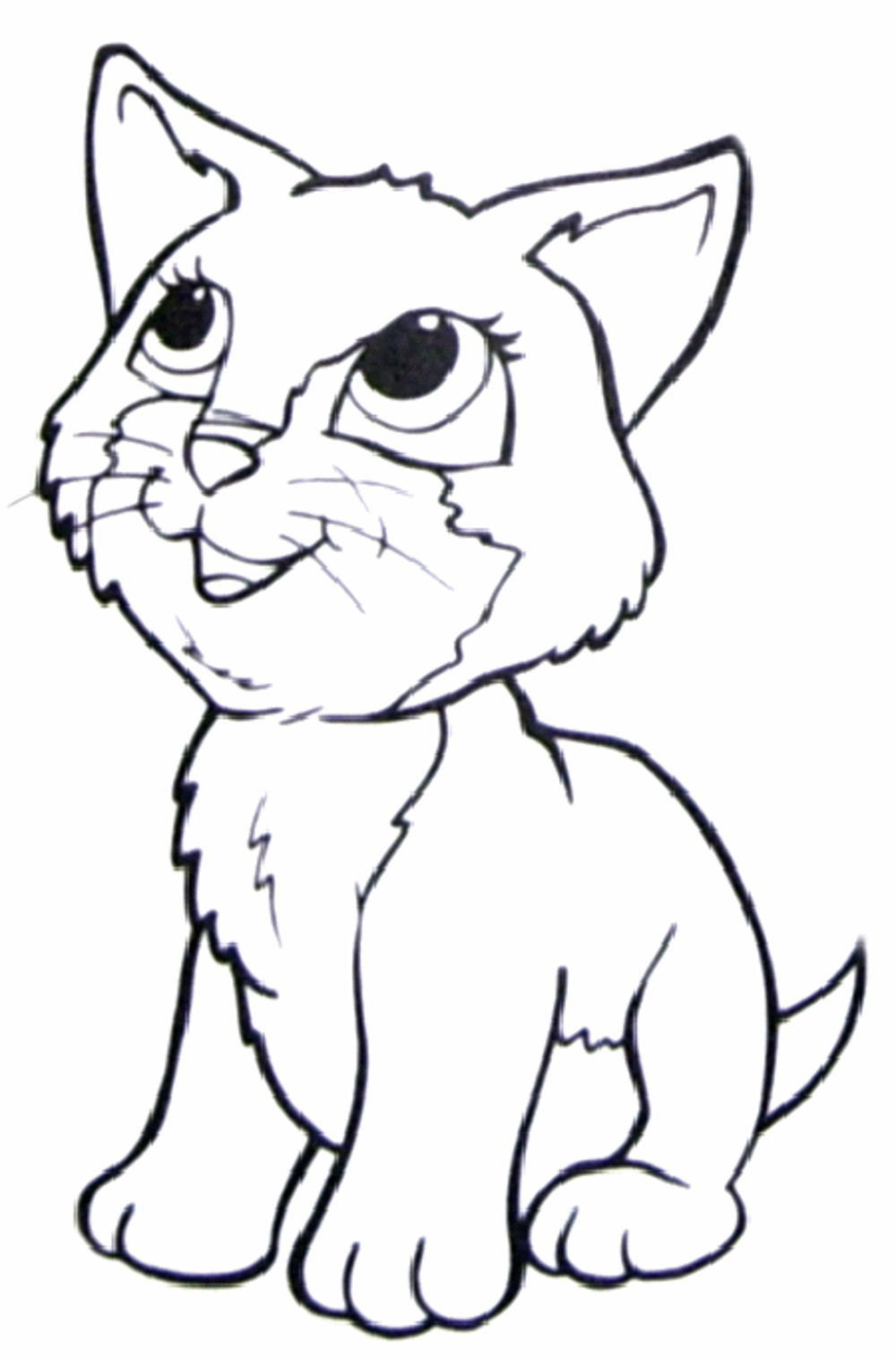 Printable Cat Coloring Pages
 Print & Download The Benefit of Cat Coloring Pages