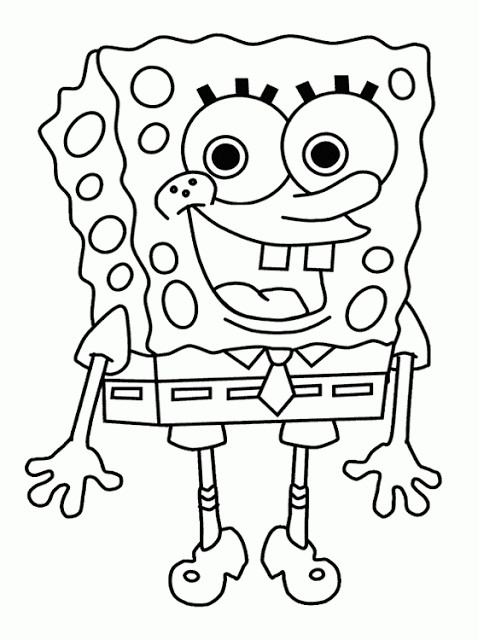 Printable Childrens Coloring Pages
 Kids Page Spongebob Coloring Pages for Kids
