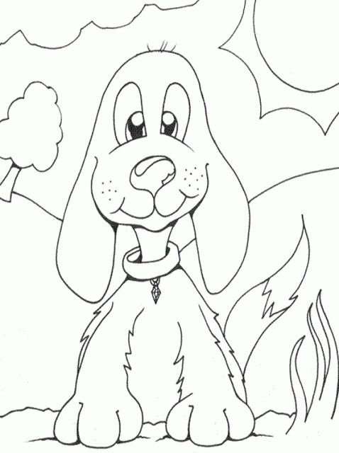 Printable Childrens Coloring Pages
 Kids Page Beagles Coloring Pages