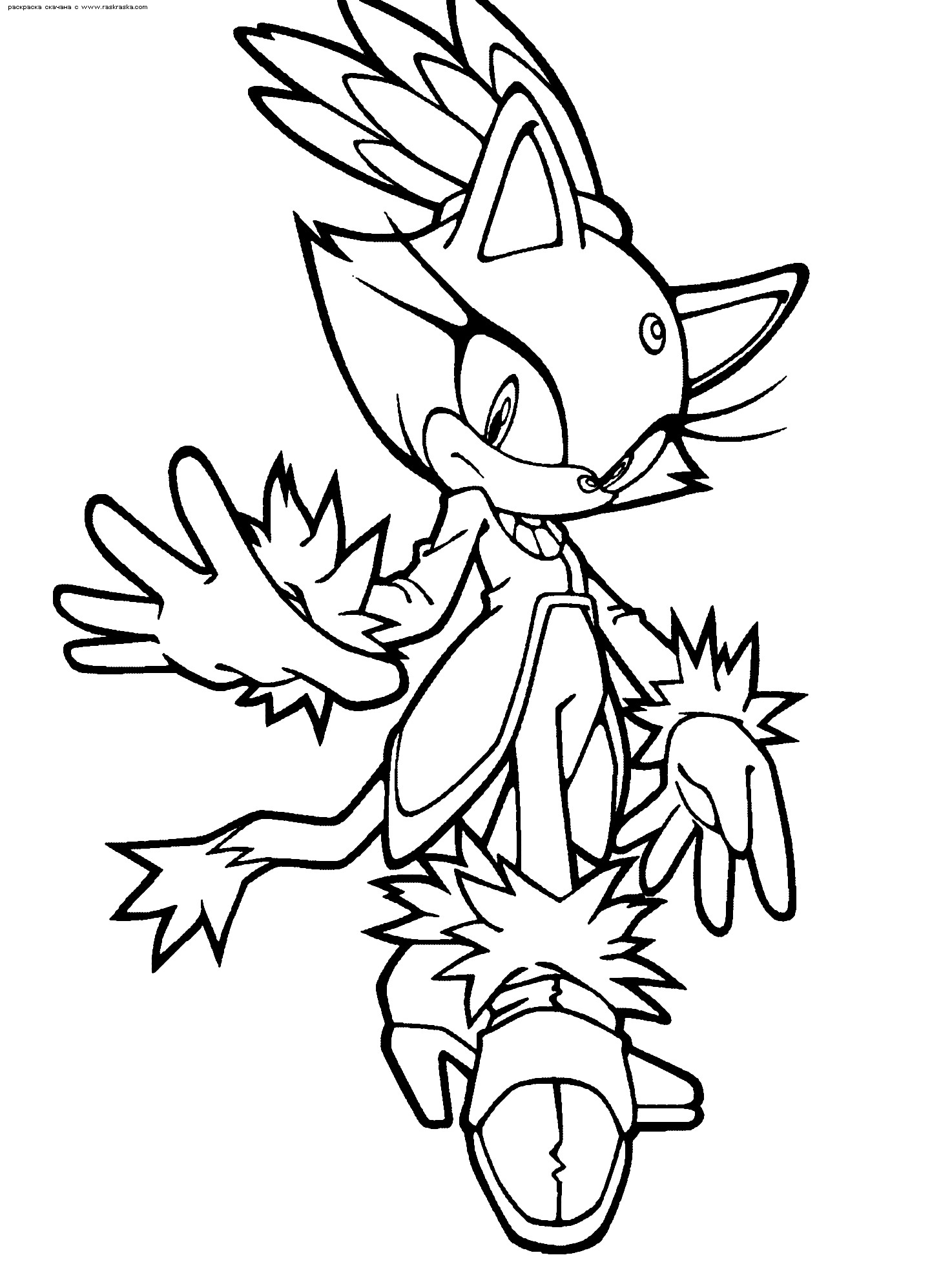Printable Coloring Pages For Children
 Free Printable Sonic The Hedgehog Coloring Pages For Kids