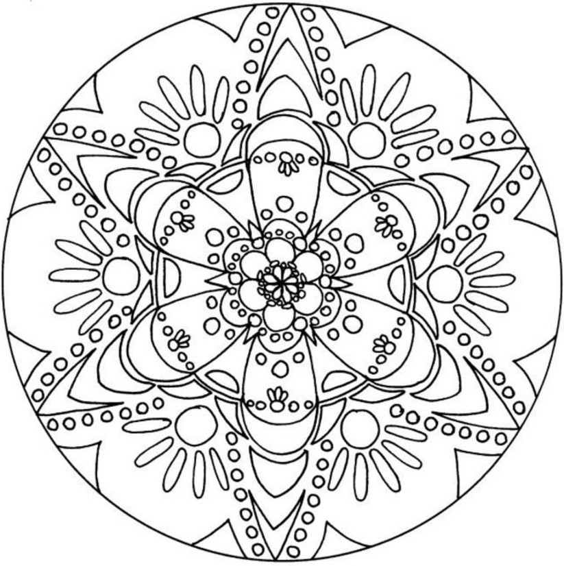Printable Coloring Pages For Teens
 Creatively Content Quick fun t idea plus kaleidoscope