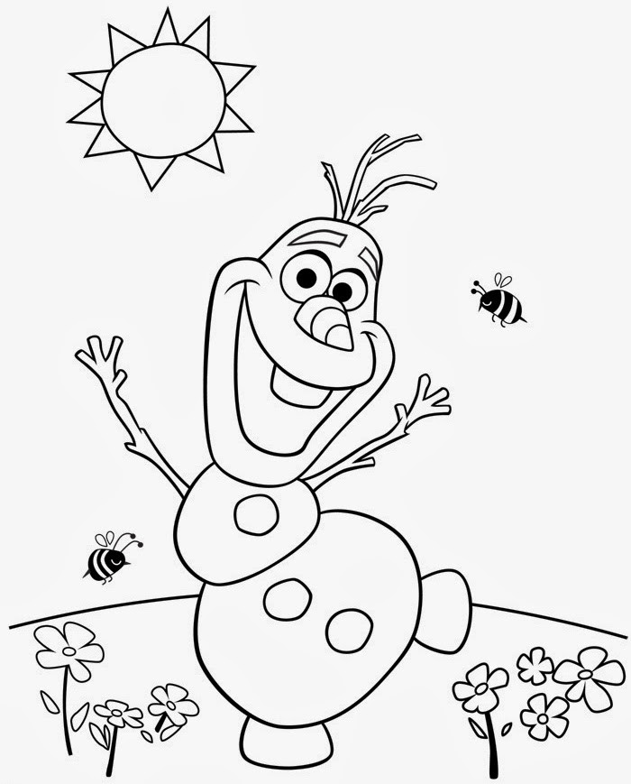 Printable Coloring Pages Frozen
 Disney Movie Princesses "Frozen" Printable Coloring Pages