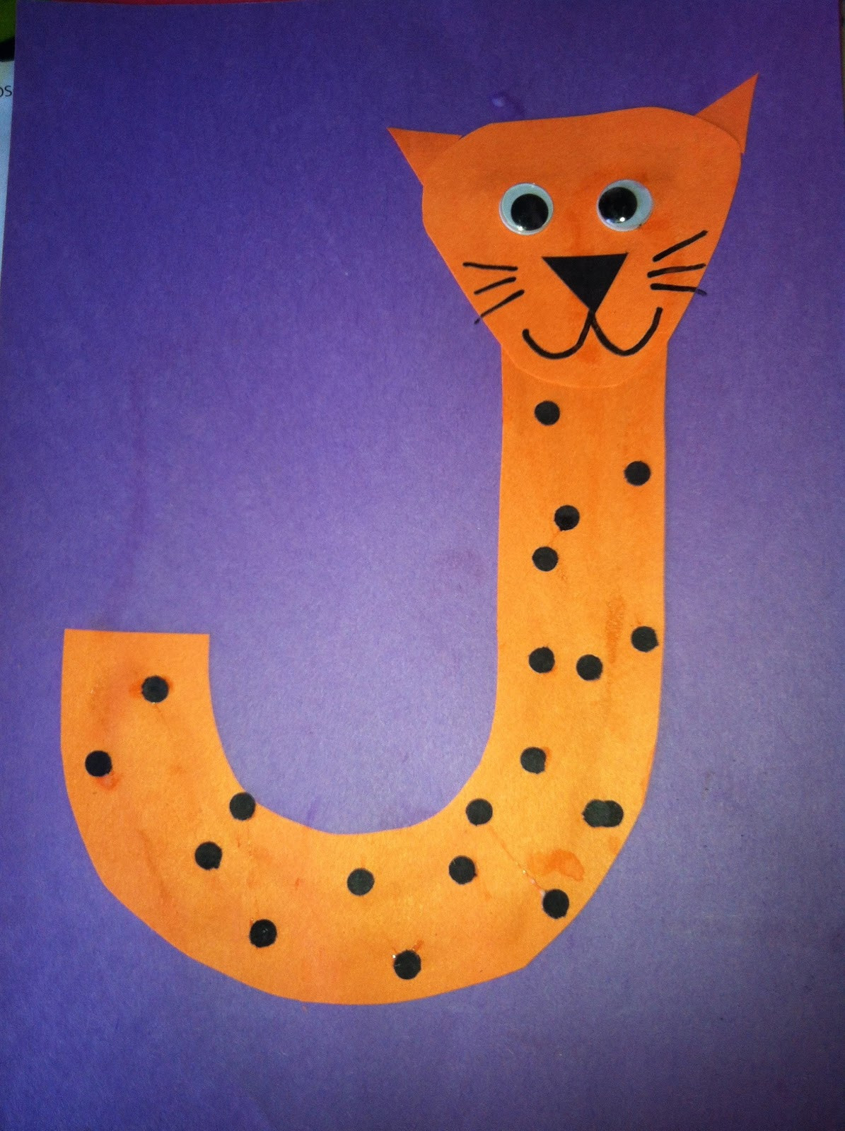 Printable Crafts For Preschoolers
 Miss Maren s Monkeys Preschool Jaguar Template