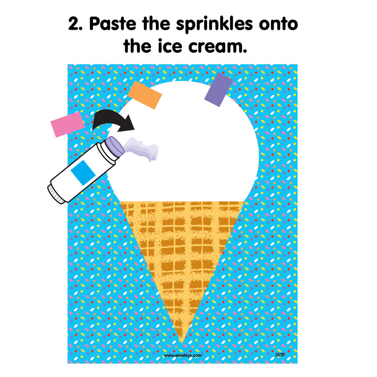 Printable Crafts For Toddlers
 Printable Ready Set Ice Cream AlexBrands