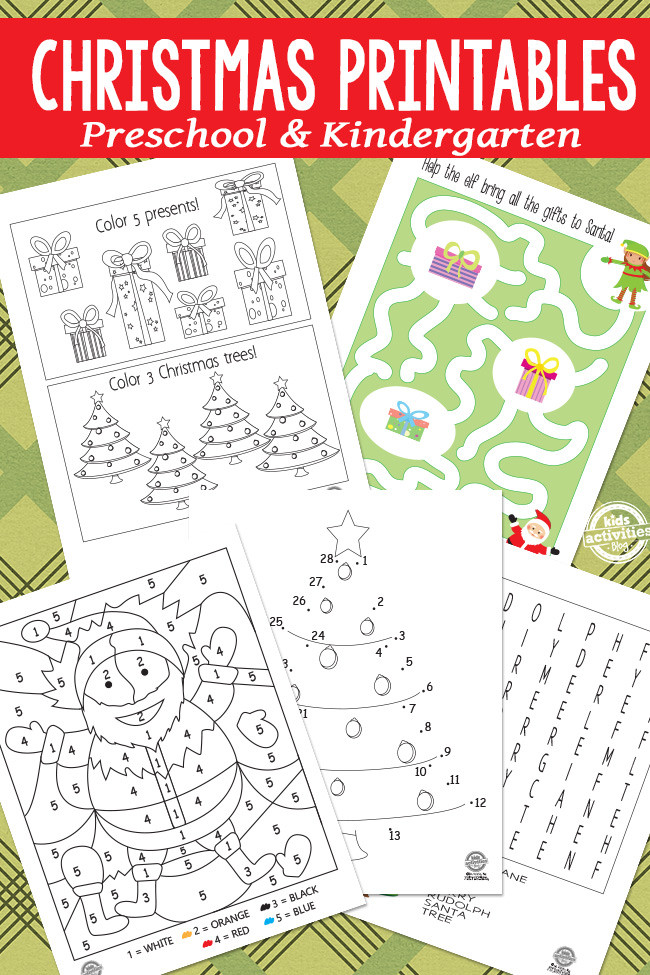 Printable Crafts For Toddlers
 Christmas Printables for Kids