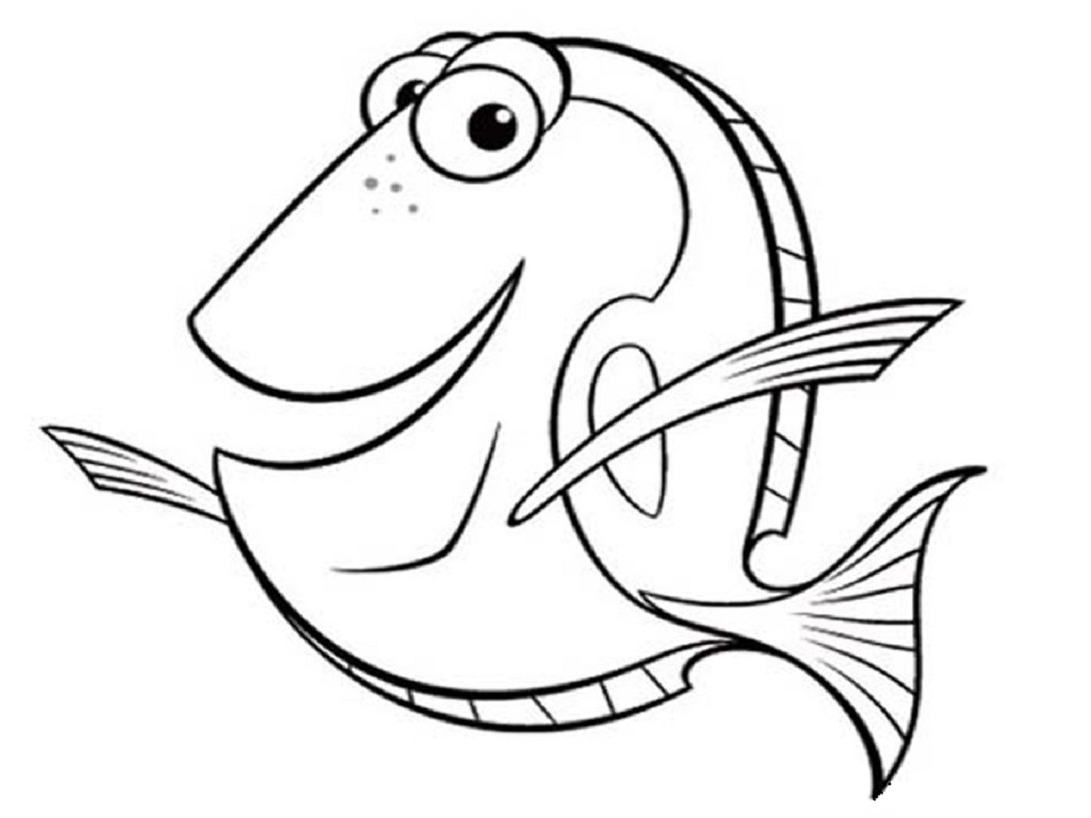 Printable Fish Coloring Pages
 Fish Coloring Pages Printable