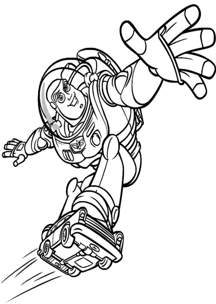 Printable Kids Coloring Sheets
 Free Printable Buzz Lightyear Coloring Pages For Kids