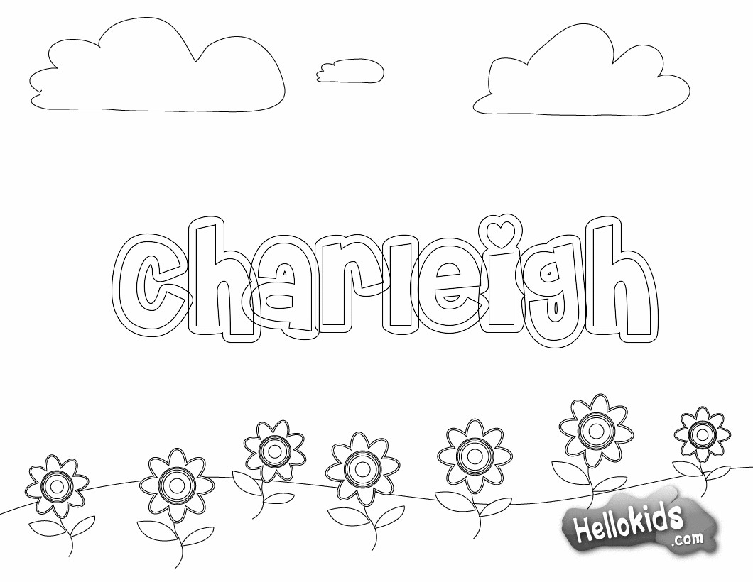 Printable Name Coloring Pages
 Print your name coloring pages for first day of school