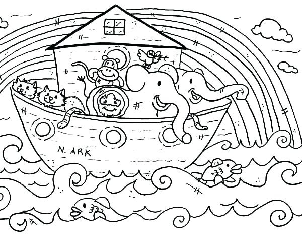 Printable Noah'S Ark Coloring Pages
 Noahs Ark Printable Coloring Pages at GetColorings