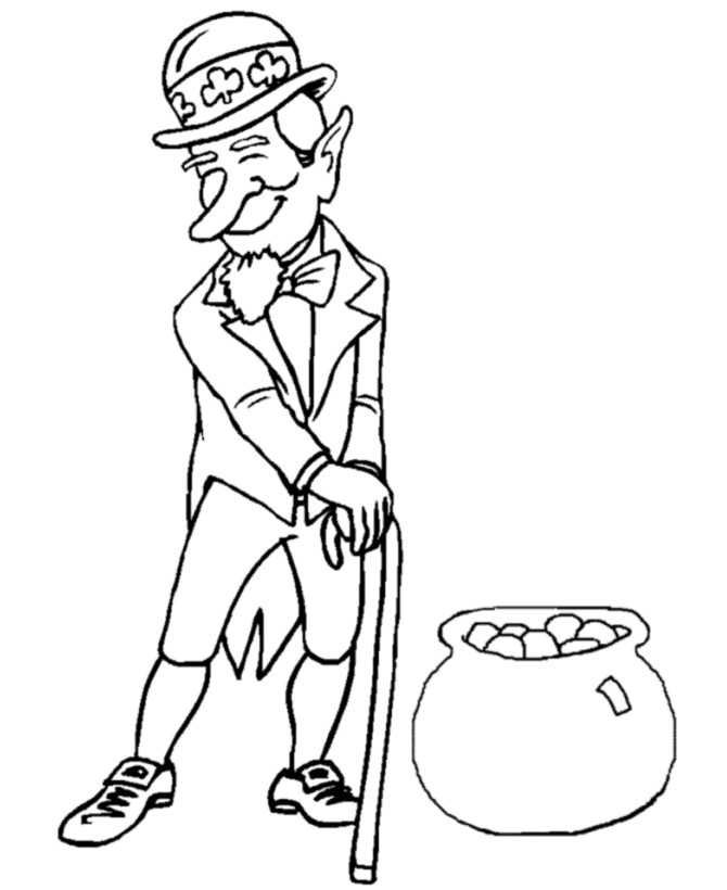 Printable St Patrick'S Day Coloring Pages
 St Patrick s Day Coloring Pages for childrens printable