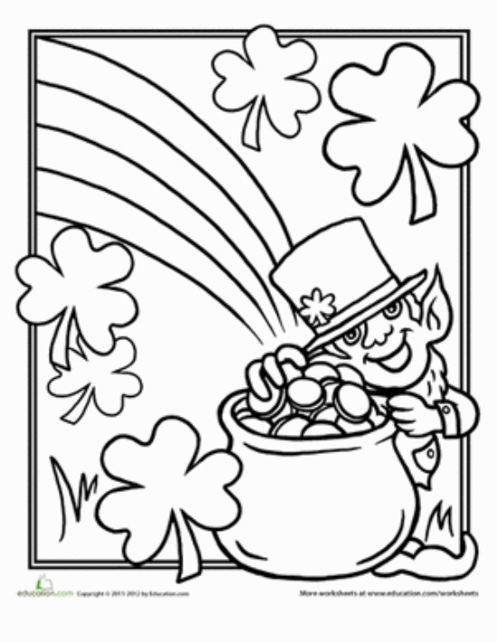 Printable St Patrick'S Day Coloring Pages
 12 St Patrick’s Day Printable Coloring Pages for Adults