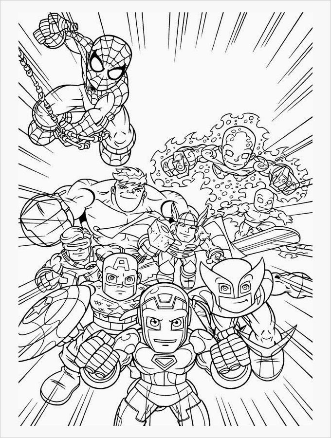 Printable Superhero Coloring Pages Free
 Superhero Coloring Pages Coloring Pages