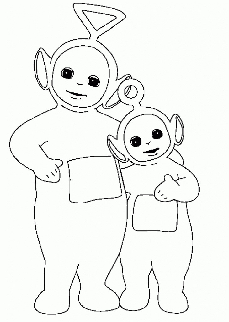 Printable Toddler Coloring Pages
 Free Printable Teletubbies Coloring Pages For Kids