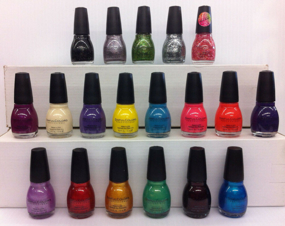 Professional Nail Colors
 Sinful Colors Professional Nail Polish Choose Your Color