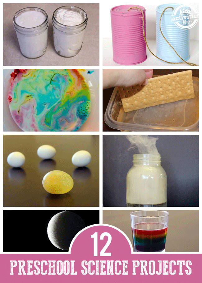 Project For Preschoolers
 12 Preschool Science Experiments