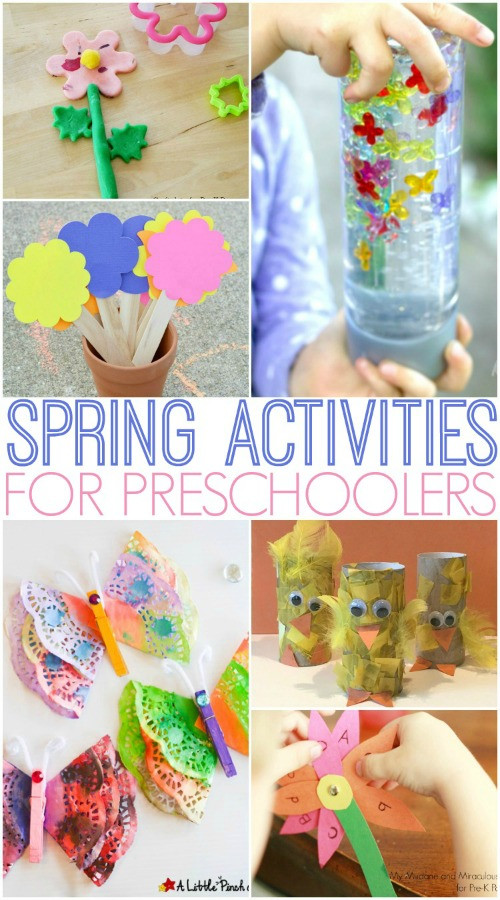 Project For Preschoolers
 Spring Activities for Preschoolers Pre K Pages