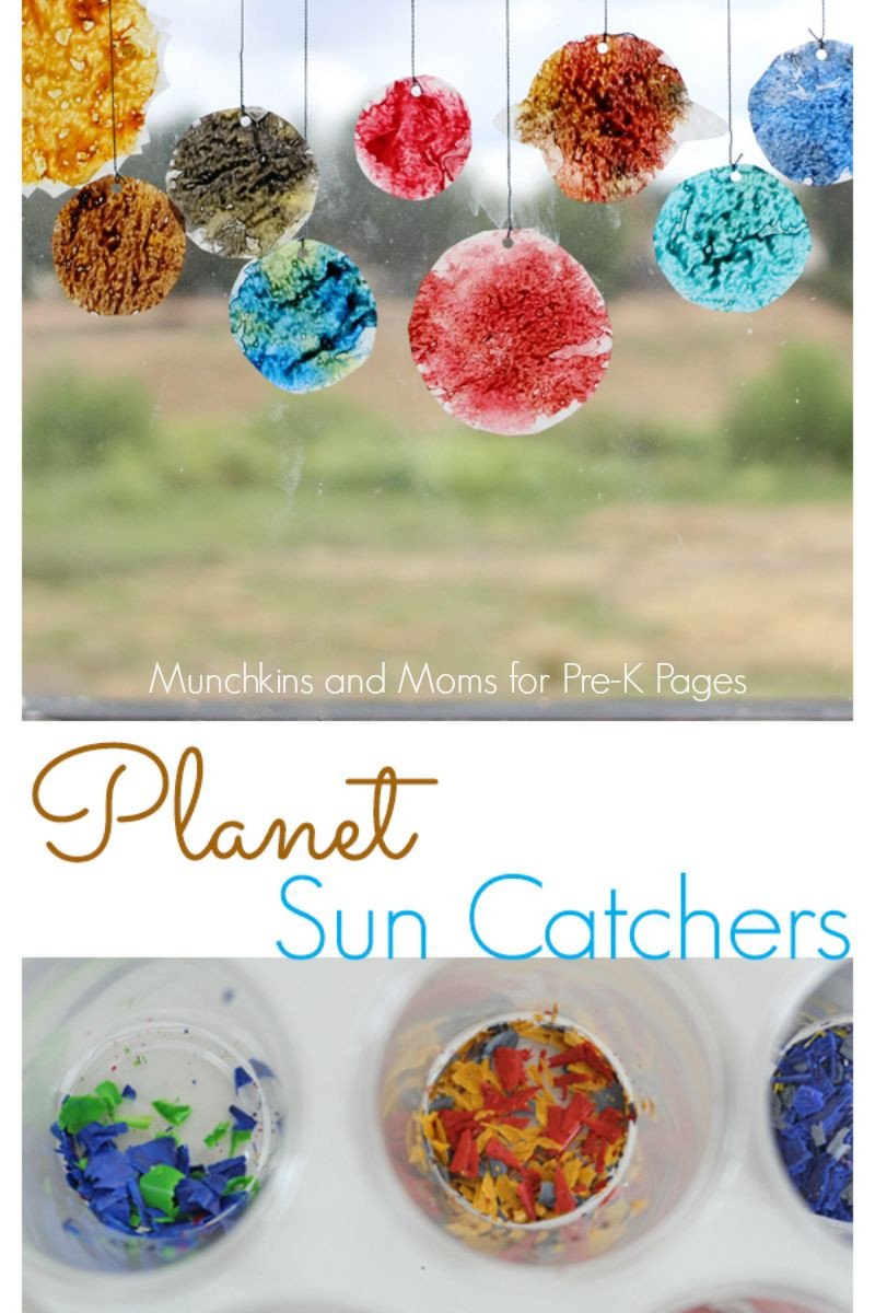 Project For Preschoolers
 Planet Sun Catchers