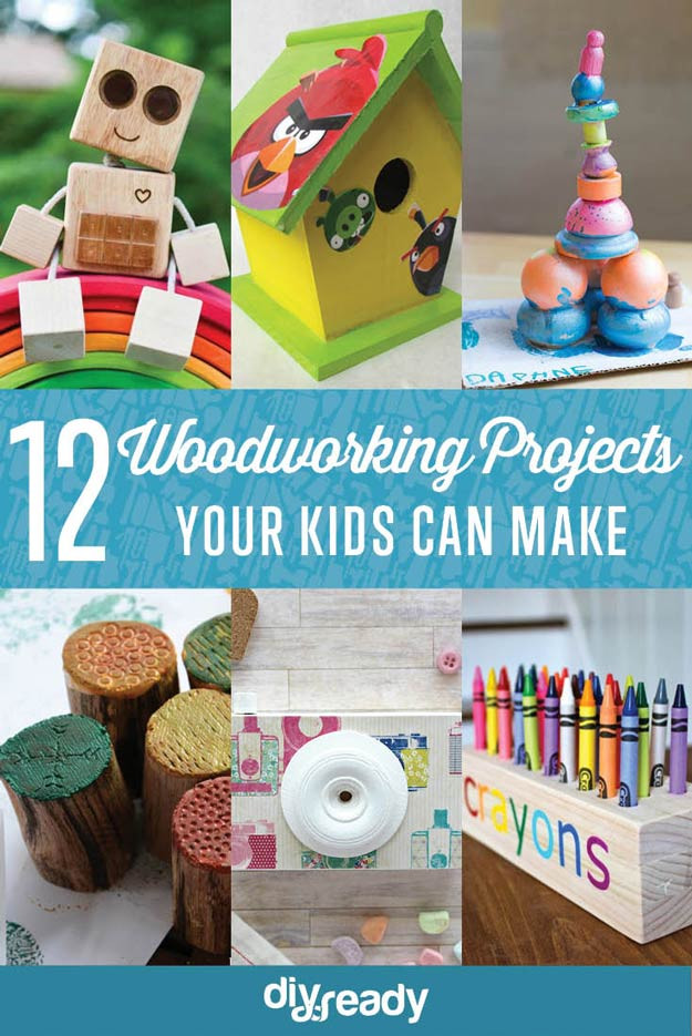 Projects For Kids
 Easy Woodworking Projects for Kids to Make