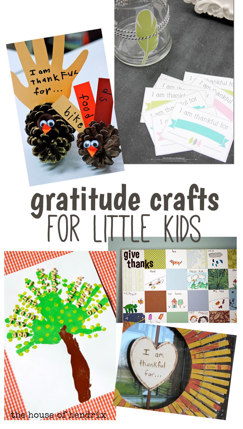 Projects For Little Kids
 10 Creative Gratitude Crafts for Big and Little Kids