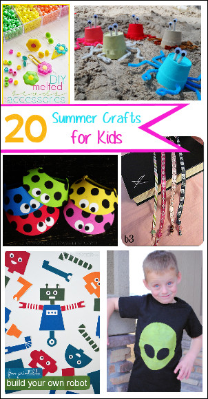 Projects For Little Kids
 20 Crafts to do with Kids This Summer