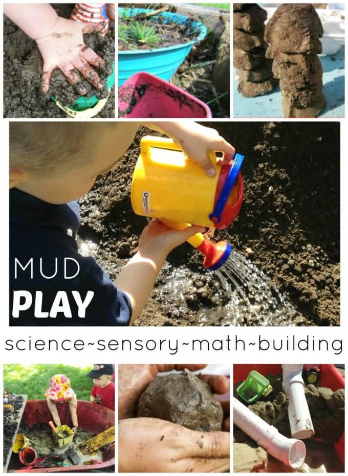 Projects For Little Kids
 Mud Play Activities Sensory Science Math Building Play