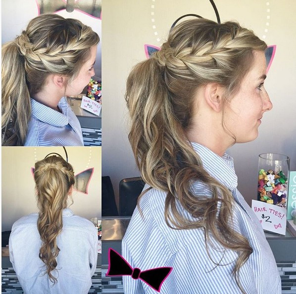 Prom Pony Hairstyles
 18 Cute Braided Ponytail Styles PoPular Haircuts