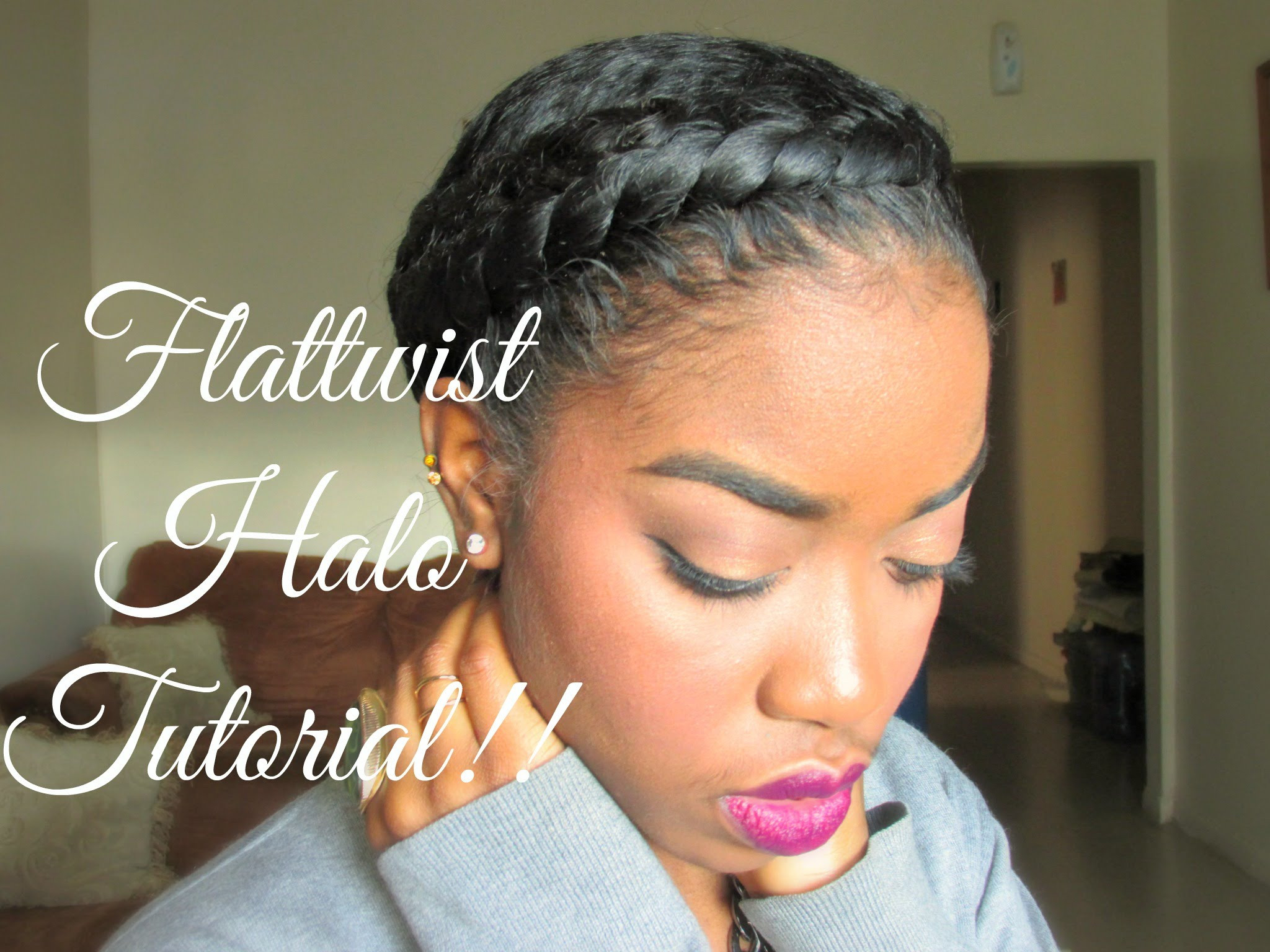 Protective Hairstyles Natural Hair
 Natural Hair – Protective Styling Halo Tutorial