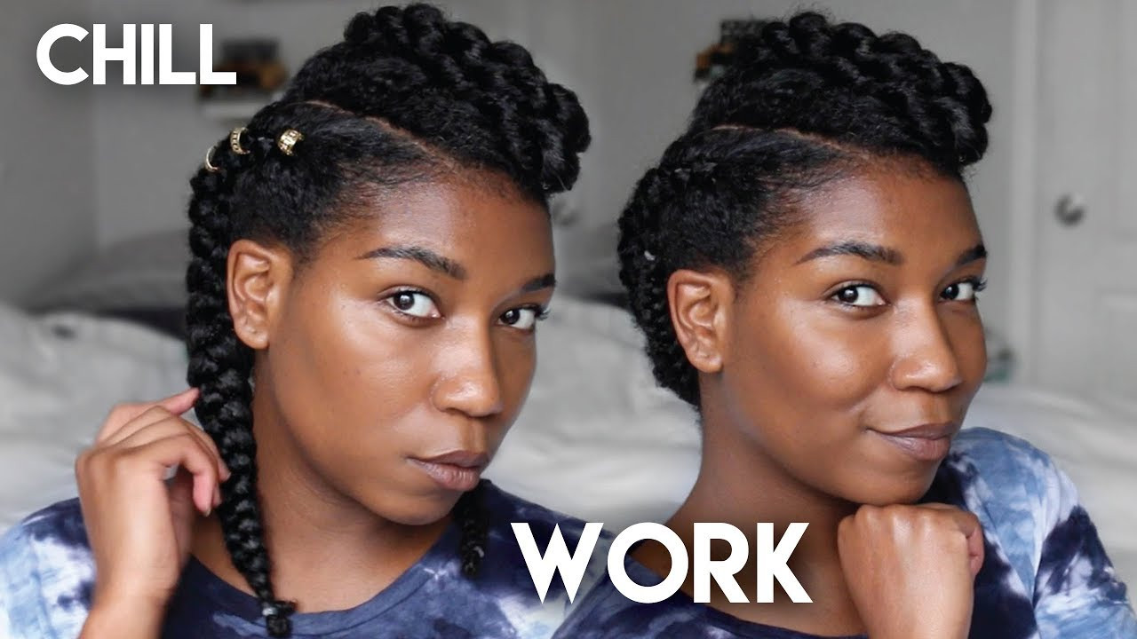 Protective Hairstyles Natural Hair
 2 WAYS SIMPLE Protective Hairstyle