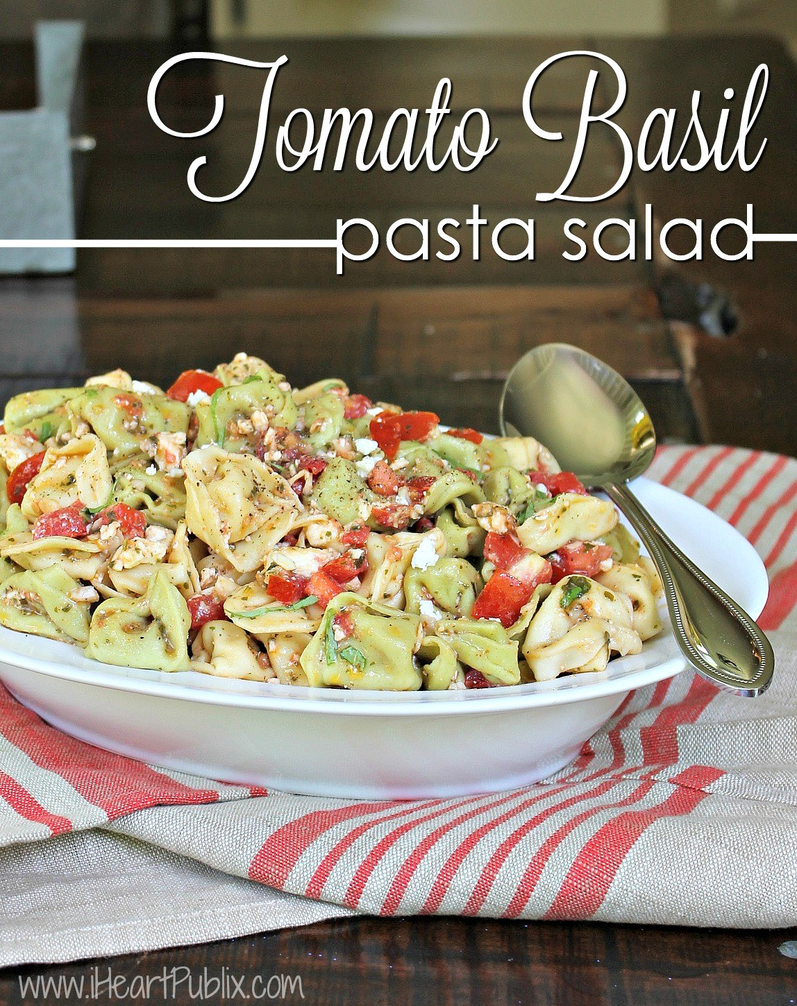 Publix Pasta Salad
 tomato basil pasta salad I Heart Publix