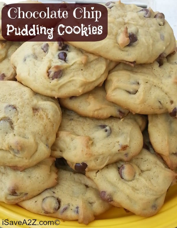 Pudding Chocolate Chip Cookies
 Chocolate Chip Pudding Cookies Recipe AMAZING And so easy