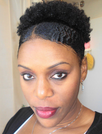Puff Hairstyles For Natural Hair
 African American puff hairstyle