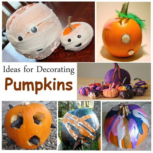 Pumpkin Decorating Ideas For Kids
 Decorate Pumpkin Lots of Ideas
