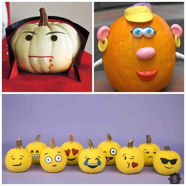 Pumpkin Decorating Ideas For Kids
 No Carve Pumpkins for Kids