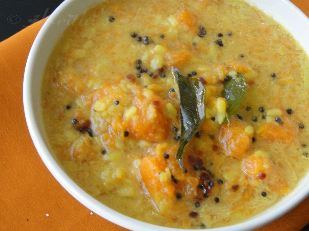 Pumpkin Indian Recipes
 Krithi s Kitchen Parangikkai Paruppu Kootu Pumpkin
