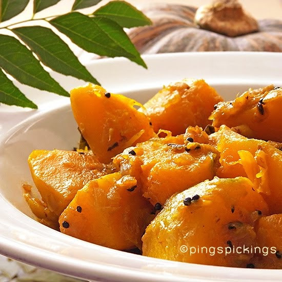 Pumpkin Indian Recipes
 ping s pickings Fried Pumpkin Indian Style