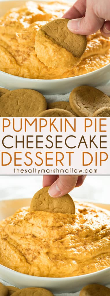Pumpkin Pie Cheesecake Dip
 Pumpkin Cheesecake Dip The Salty Marshmallow