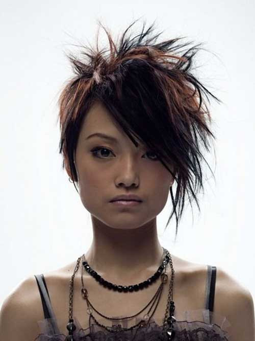 Punky Short Hairstyles
 20 Best Punky Short Haircuts