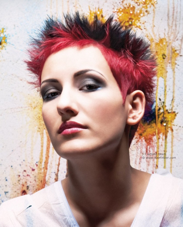 Punky Short Hairstyles
 20 Best Funky Short Hair Feed Inspiration
