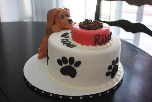 Puppy Birthday Cake Recipe
 Christie s Cakes Puppy Birthday Cake