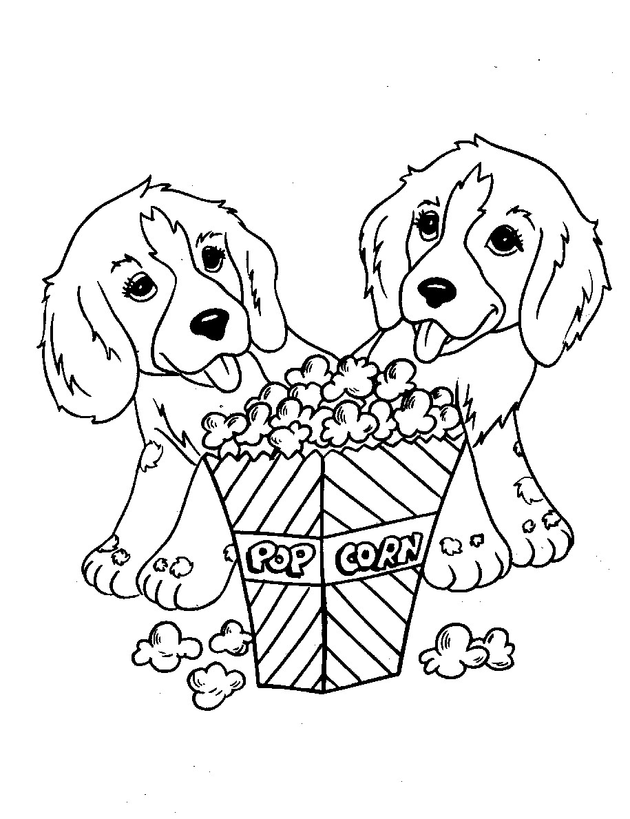 Puppy Coloring Pages For Kids
 Free Printable Dog Coloring Pages For Kids