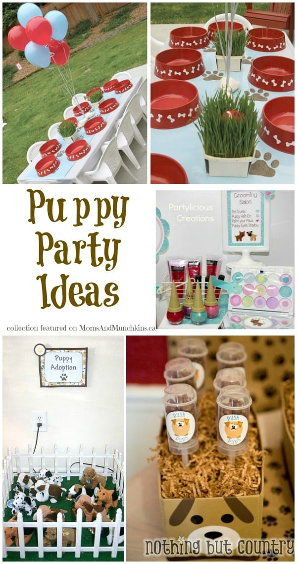 Puppy Party For Kids
 Puppy Party Ideas Birthdays Moms & Munchkins