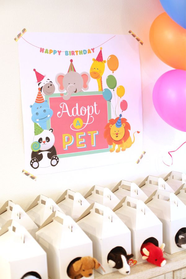 Puppy Party For Kids
 Pet Adoption Birthday Party in 2019
