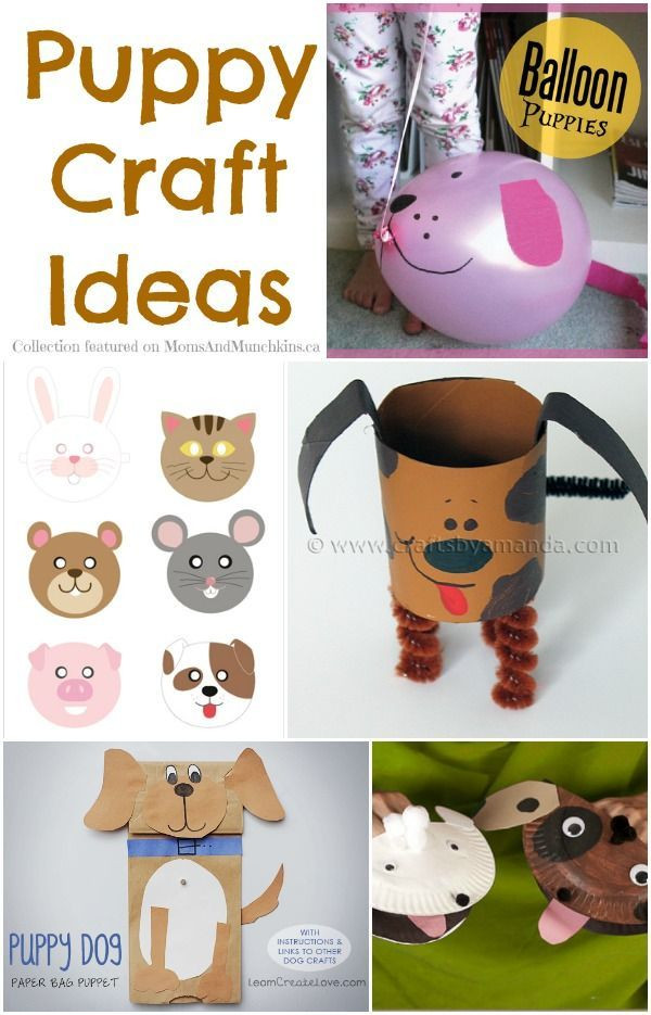 Puppy Party For Kids
 Puppy Crafts A Collection Fun Ideas