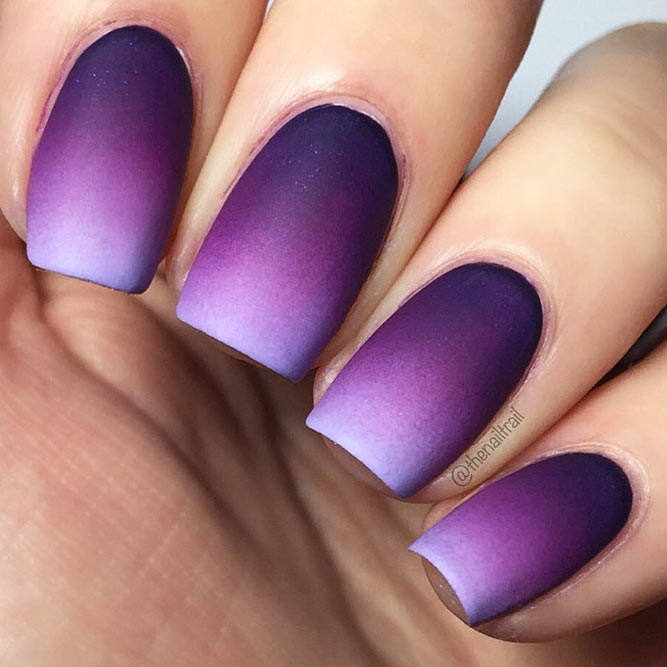 Purple And Blue Nail Designs
 27 Trendy Purple Nails Looks To Consider